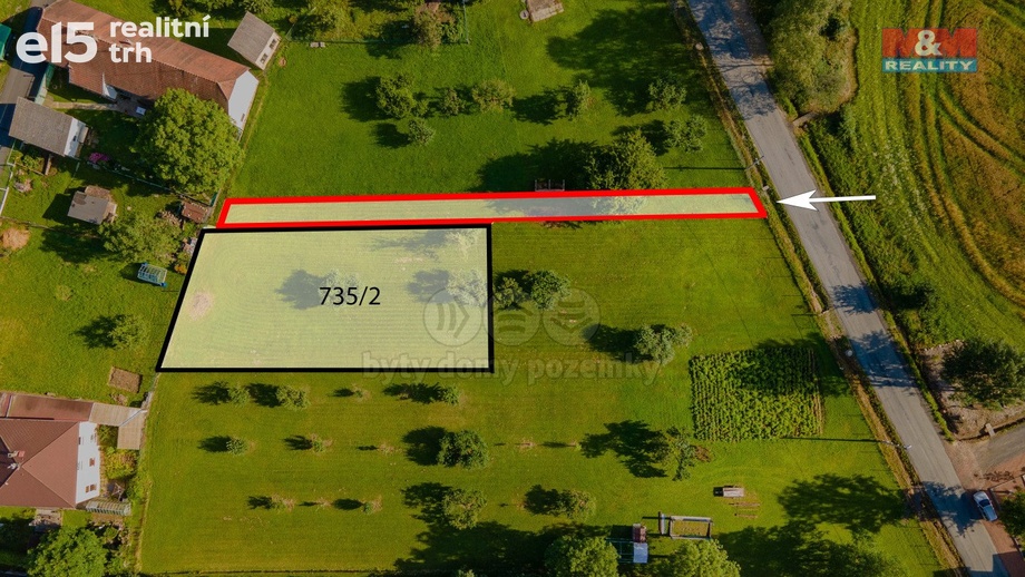 Prodej pozemky pro bydlení, 1 453 m² - Volduchy