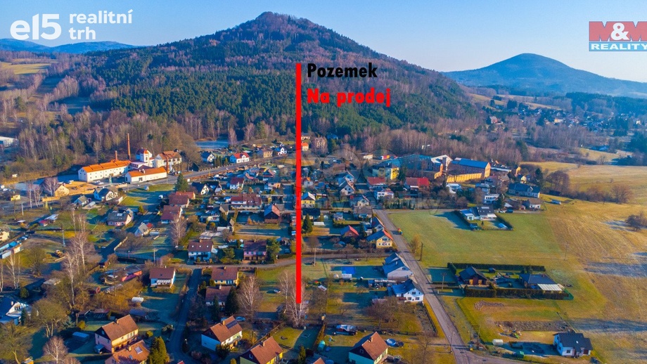 Prodej pozemky - zahrady, 1 280 m² - Cvikov II