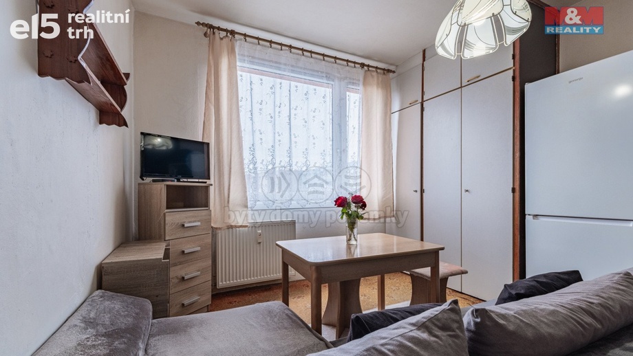 Prodej byty 1+1, 38 m² - Rokycany - Nové Město