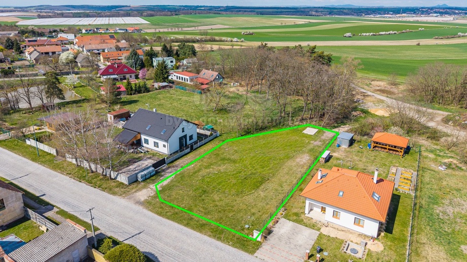 Prodej pozemky pro bydlení, 1 000 m² - Jiřice