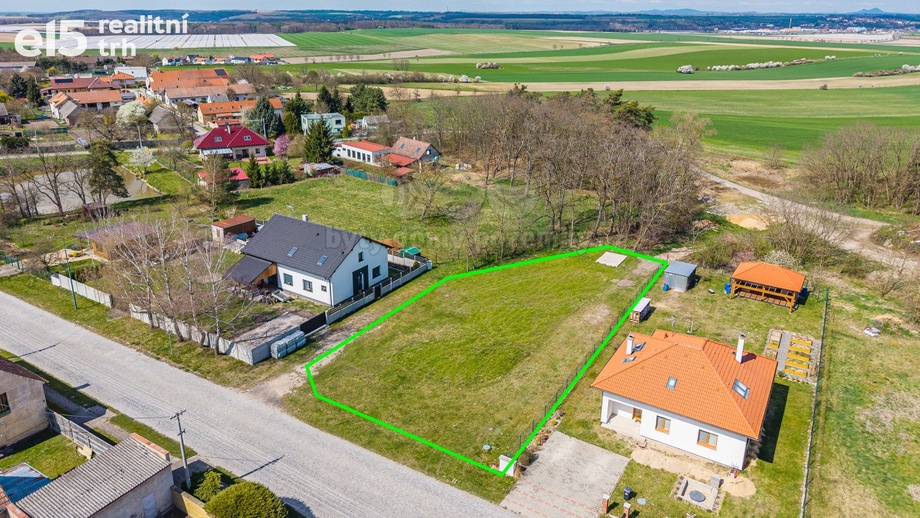 Prodej pozemky pro bydlení, 1 000 m² - Jiřice