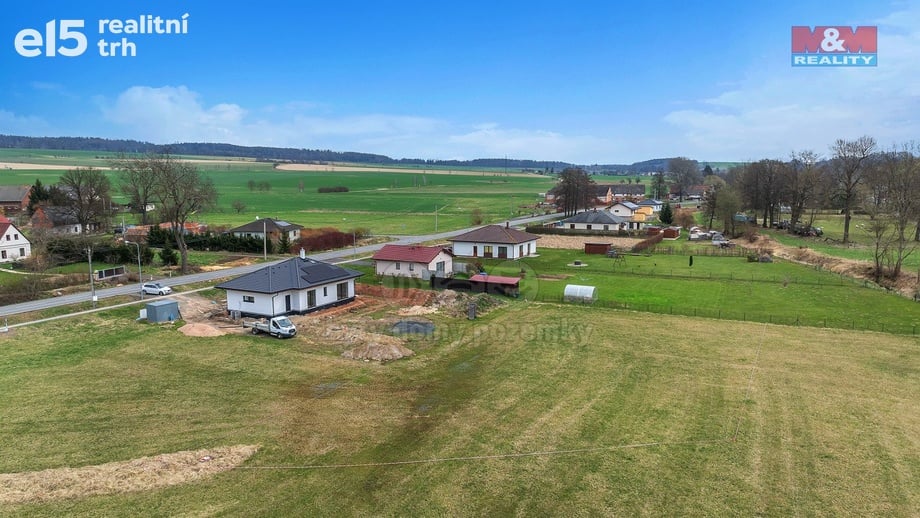 Prodej pozemky pro bydlení, 1 534 m² - Vlčkovice v Podkrkonoší - Dolní Vlčkovice