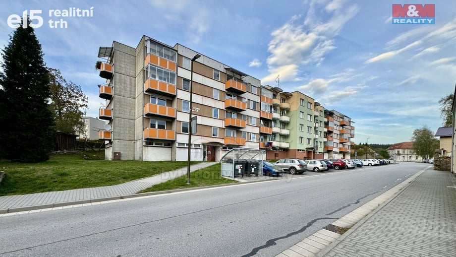 Prodej byty 3+1, 66 m² - Nová Bystřice