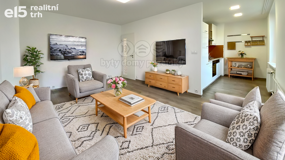 Pronájem byty 2+kk, 52 m² - Nové Město na Moravě