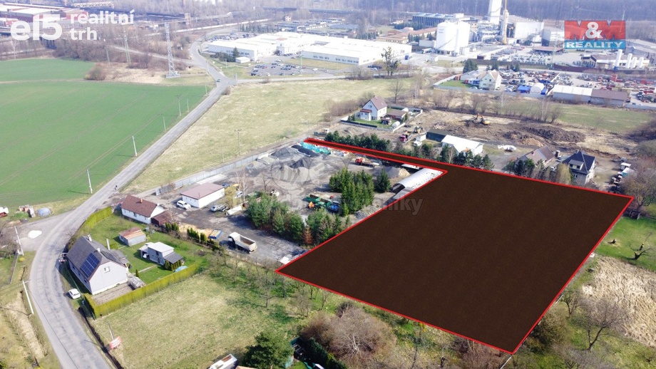 Prodej pozemky pro komerční výstavbu, 5 500 m² - Vratimov