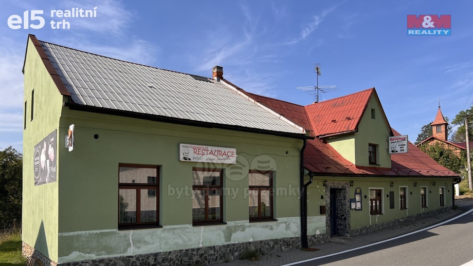 Prodej restaurace, 258 m² - Hukvaldy