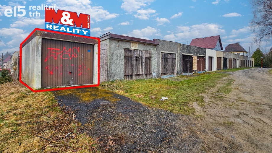 Prodej garáže, 26 m² - Aš