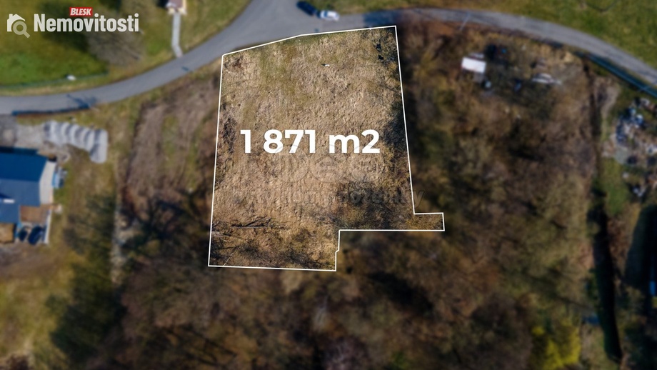 Prodej stavebního pozemku 1 871 m², Ostrava