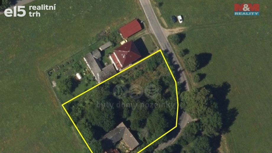 Prodej pozemky pro bydlení, 2 742 m² - Černovice - Dobešov