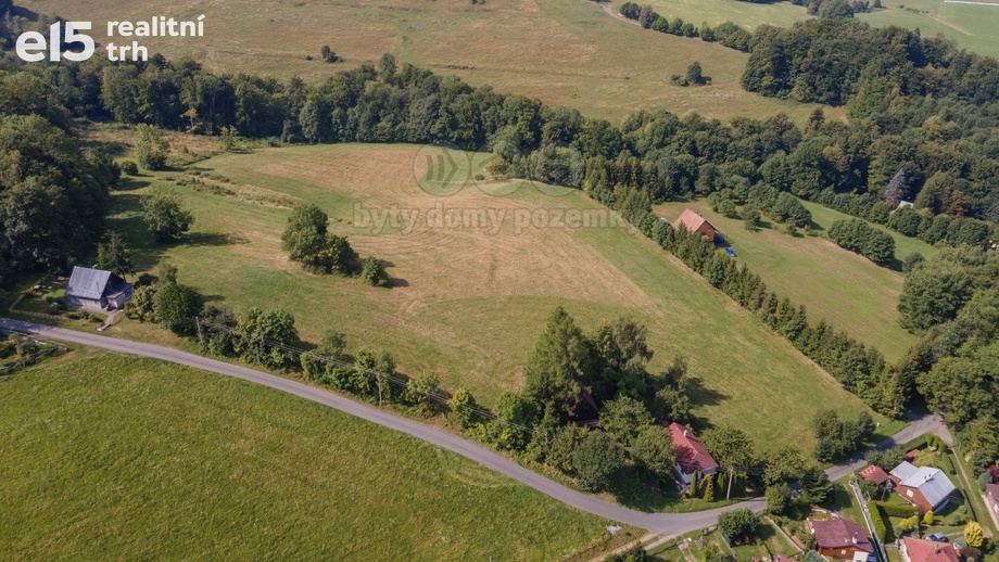 Prodej pozemky - trvalý travní porost, 9 664 m² - Čeladná