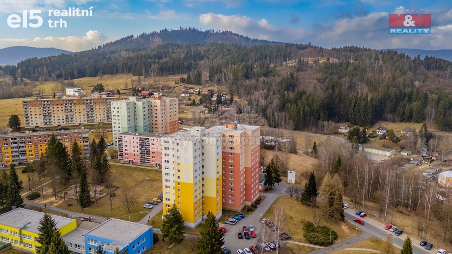Prodej byty 1+1, 27 m² - Tanvald