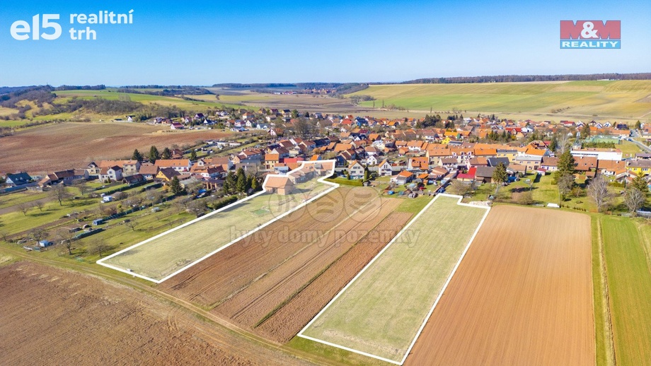 Prodej pozemky pro bydlení, 10 390 m² - Řevničov