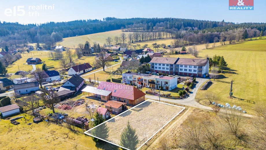 Prodej pozemky pro bydlení, 764 m² - Kolinec - Malonice