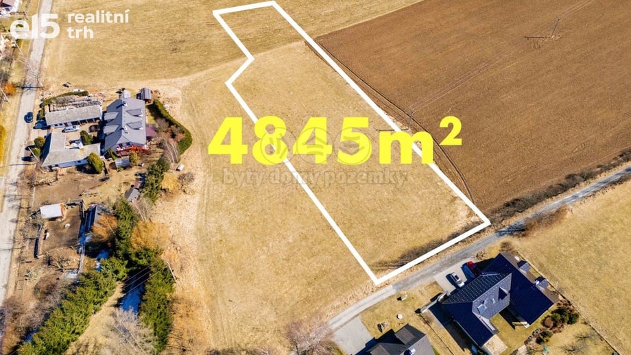 Prodej pozemky pro bydlení, 4 845 m² - Křižánky - České Křižánky