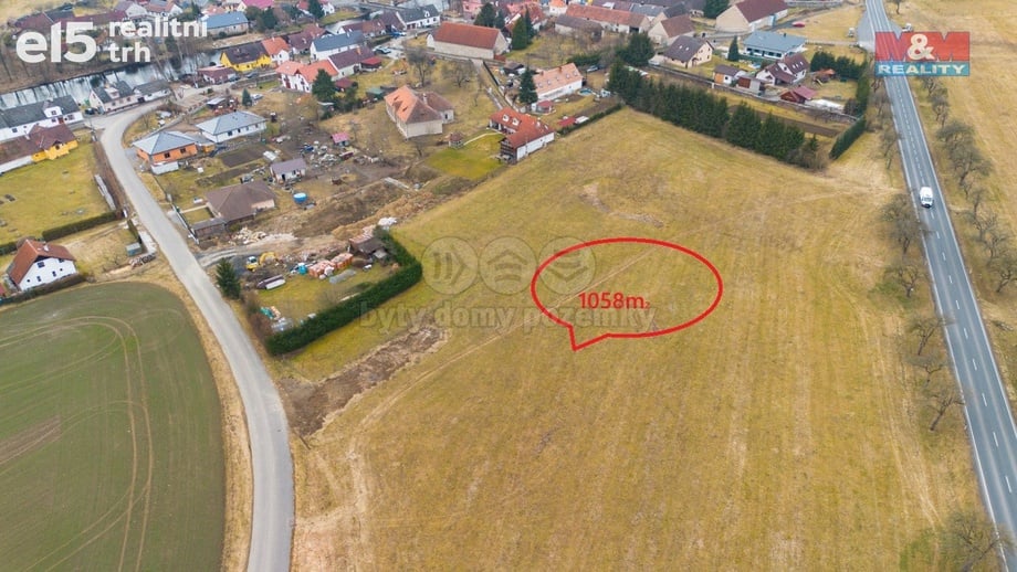 Prodej pozemky pro bydlení, 1 058 m² - Rabí - Čepice