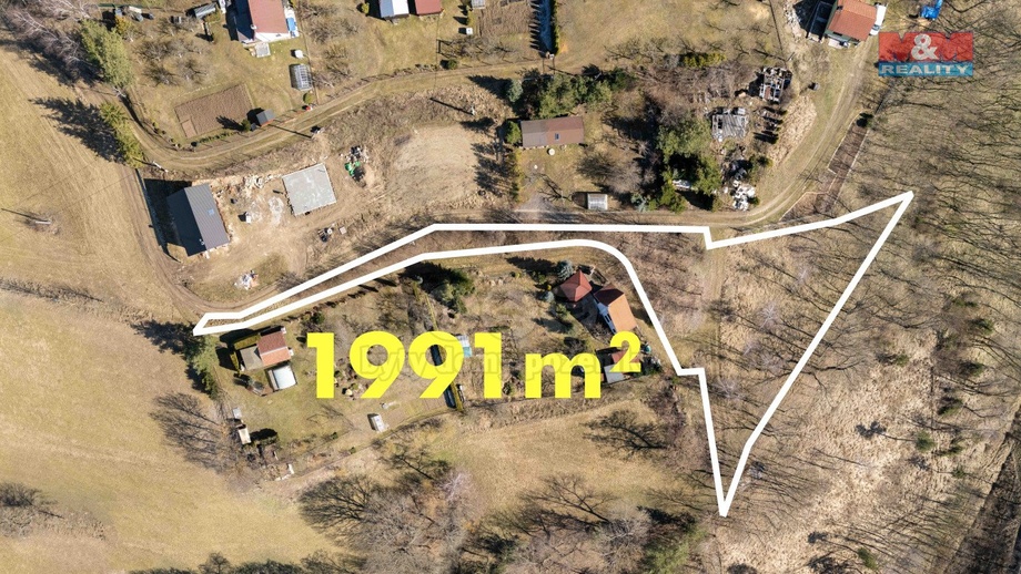 Prodej pozemky - zahrady, 1 991 m² - Velké Meziříčí