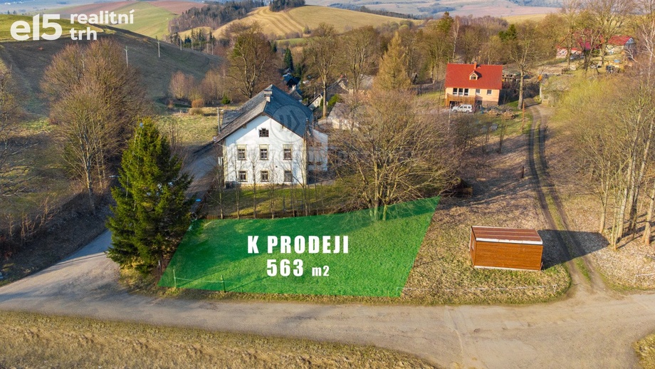 Prodej pozemky pro komerční výstavbu, 563 m² - Králíky - Dolní Hedeč