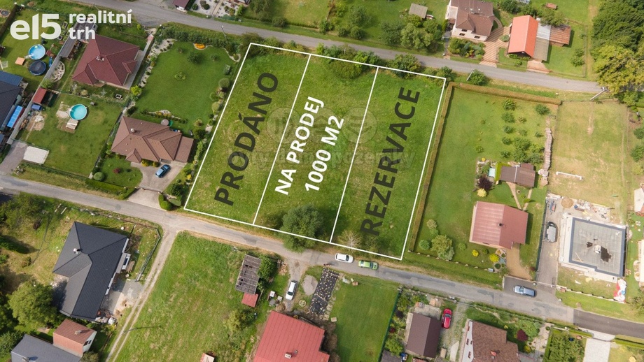 Prodej pozemky pro bydlení, 1 000 m² - Český Těšín