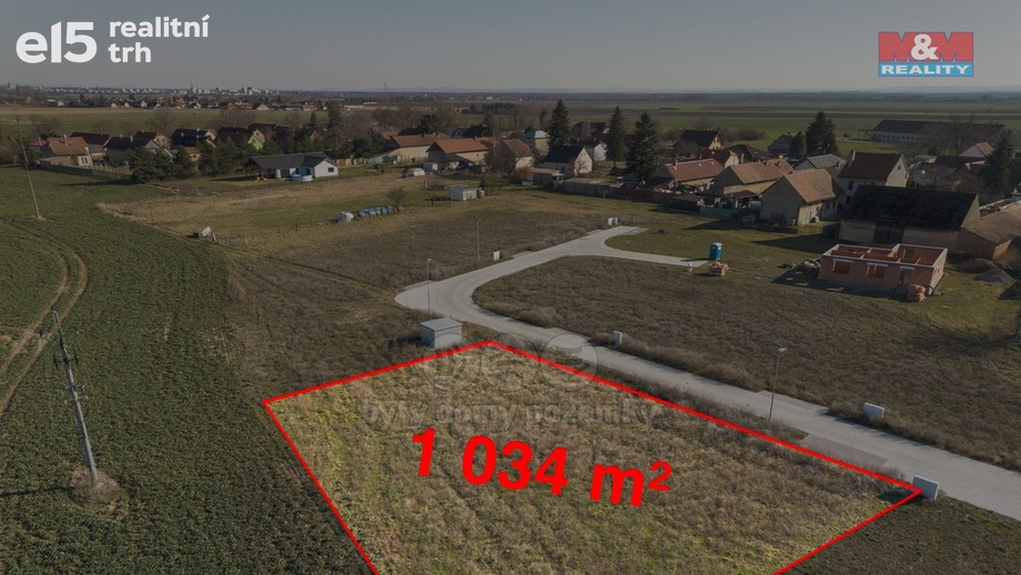 Prodej pozemky pro bydlení, 1 034 m² - Čilec