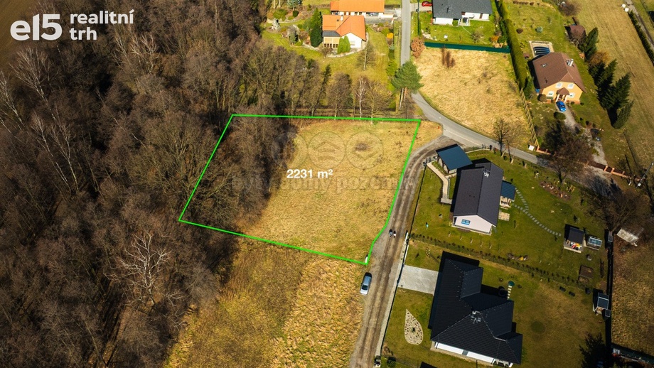 Prodej pozemky pro bydlení, 2 231 m² - Petrovice u Karviné - Prstná