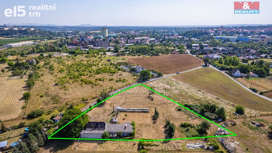 Prodej pozemky pro bydlení, 5 579 m² - Žatec
