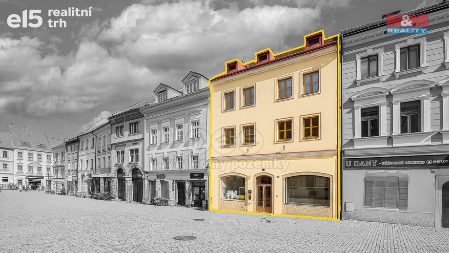 Prodej činžovní domy, 450 m² - Kutná Hora-Vnitřní Město