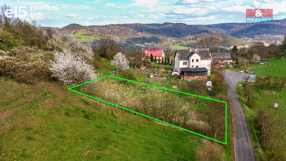 Prodej pozemky pro bydlení, 1 399 m² - Malšovice - Borek