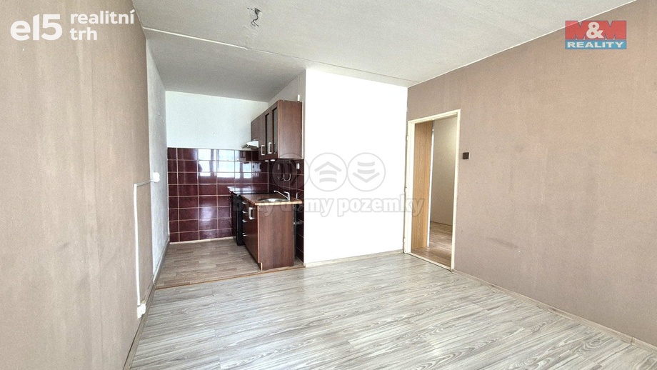Pronájem byty 2+kk, 40 m² - Most
