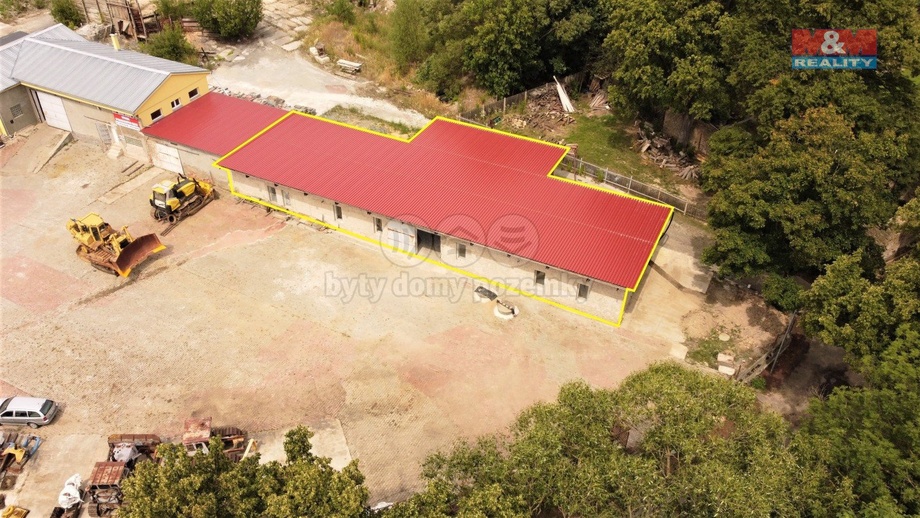 Pronájem skladu 340 m², Olbramovice - Tomice II