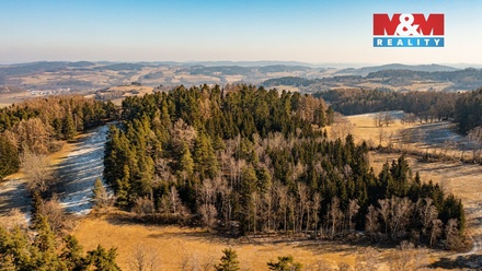 Prodej lesa 42 761 m², Nišovice