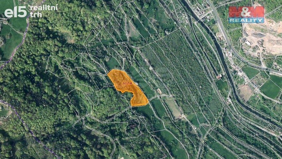 Prodej pozemky - trvalý travní porost, 14 355 m² - Malá Veleň