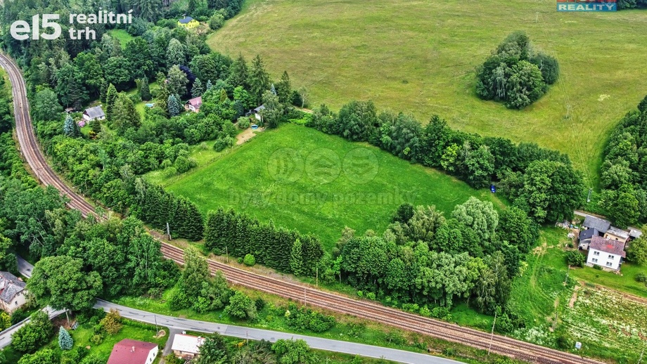 Prodej pozemky pro bydlení, 1 077 m² - Služátky