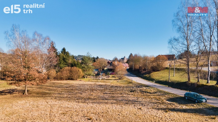 Prodej pozemky pro bydlení, 1 935 m² - Dolní Dobrouč - Horní Dobrouč