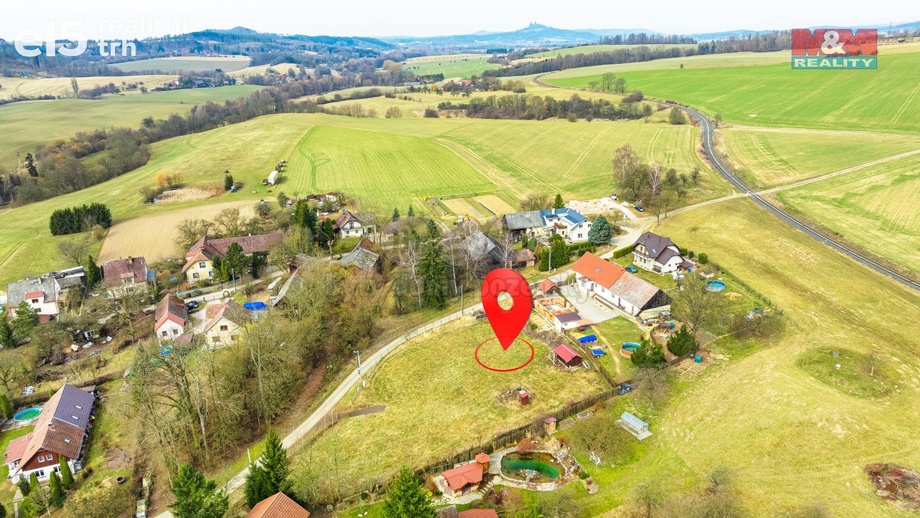Prodej pozemky pro bydlení, 2 597 m² - Jinolice
