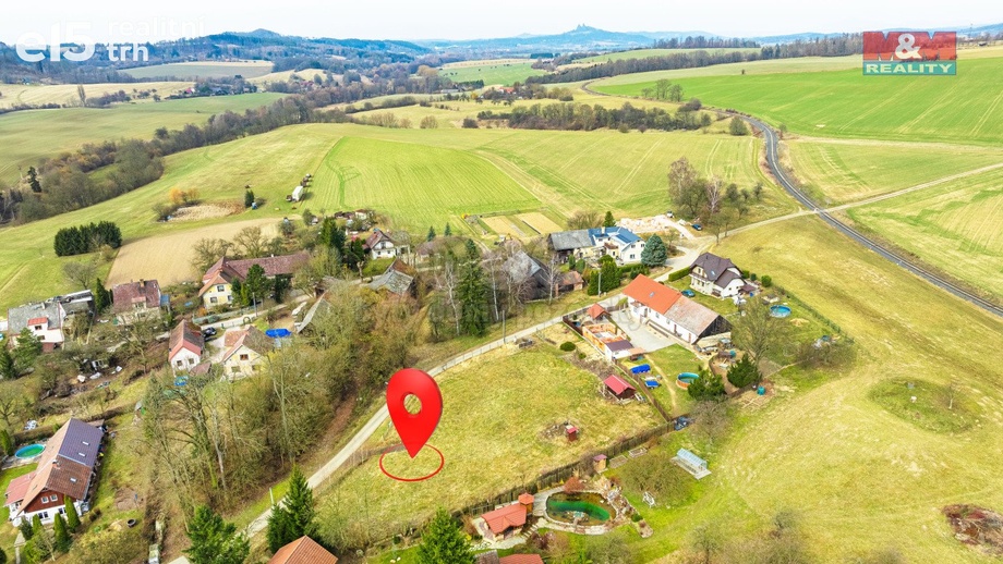 Prodej pozemky pro bydlení, 1 397 m² - Jinolice