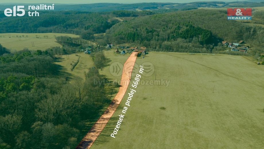 Prodej pozemky pro bydlení, 5 689 m² - Rudimov