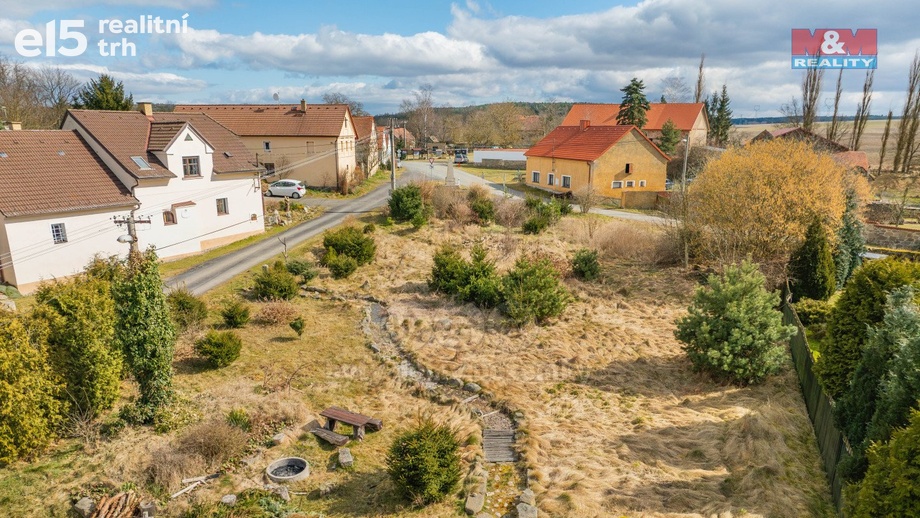 Prodej pozemky - zahrady, 1 423 m² - Prostiboř - Telice