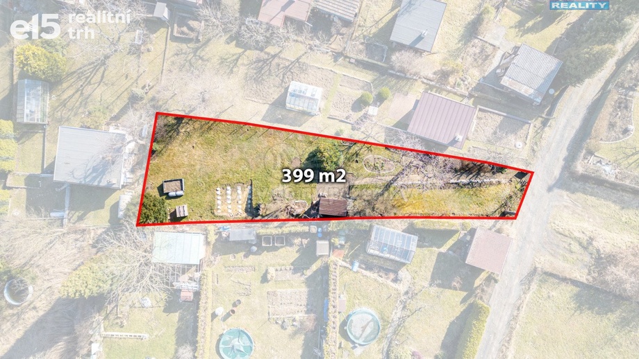 Prodej pozemky - zahrady, 399 m² - Sadov
