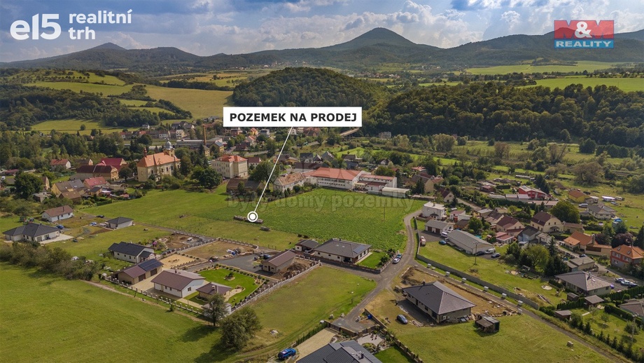Prodej pozemky pro bydlení, 1 899 m² - Rtyně nad Bílinou