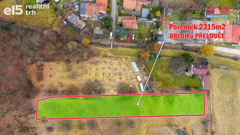 Prodej pozemky pro bydlení, 2 475 m² - Brloh