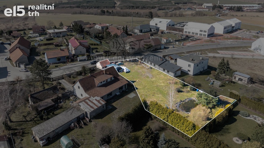Prodej pozemky pro bydlení, 1 402 m² - Psáry - Dolní Jirčany
