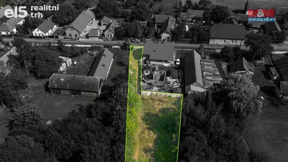 Prodej pozemky pro bydlení, 1 063 m² - Žáky - Štrampouch