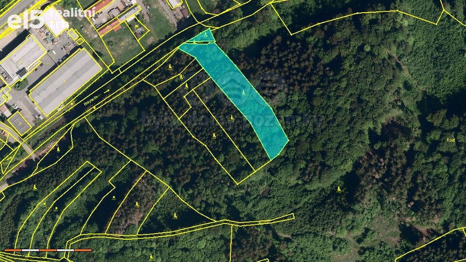 Prodej lesy, 4 785 m² - Vsetín - Rokytnice
