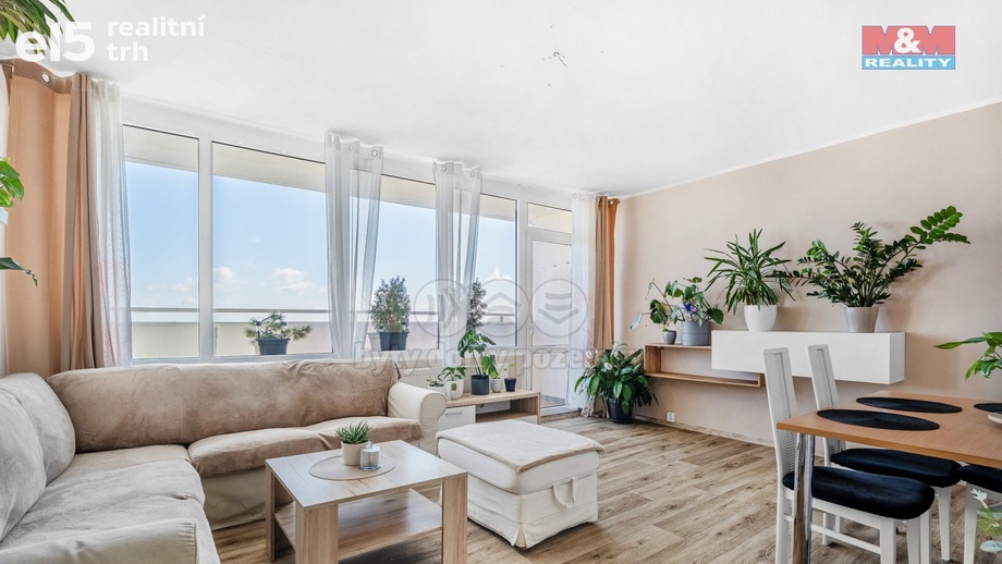 Prodej byty 3+1, 70 m² - Chomutov