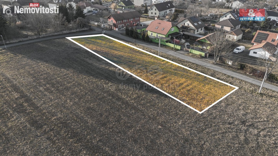 Prodej stavebního pozemku 1 174 m², Vráž