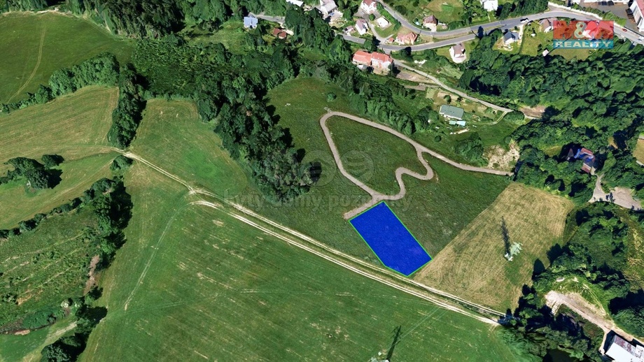 Prodej louky 1 260 m², Jablonec nad Nisou - Kokonín