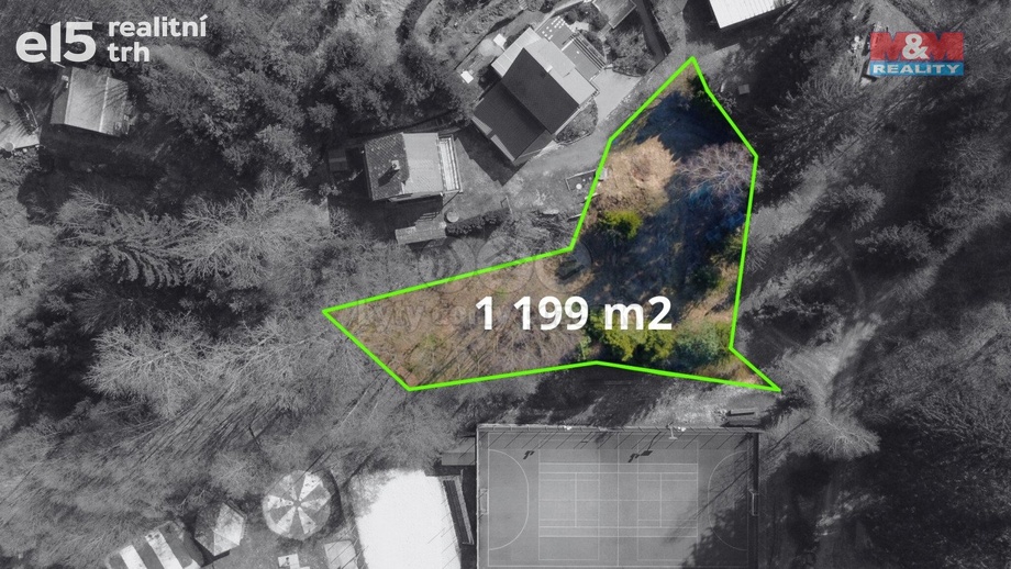 Prodej pozemky pro bydlení, 1 199 m² - Zábřeh - Dolní Bušínov
