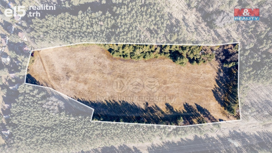 Prodej pozemky - trvalý travní porost, 24 163 m² - Dublovice - Chramosty