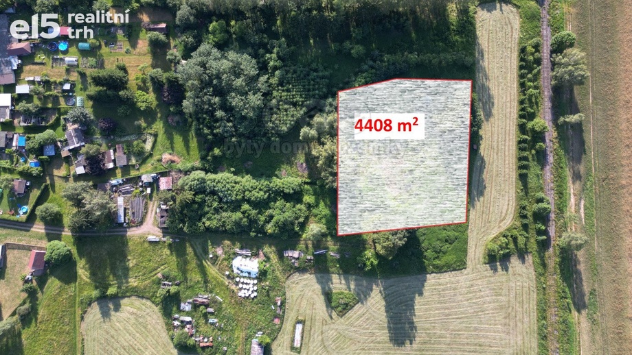 Prodej pozemky pro bydlení, 4 408 m² - Otovice