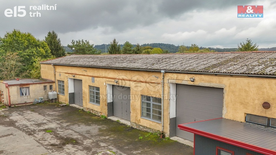 Pronájem sklady, 200 m² - Planá